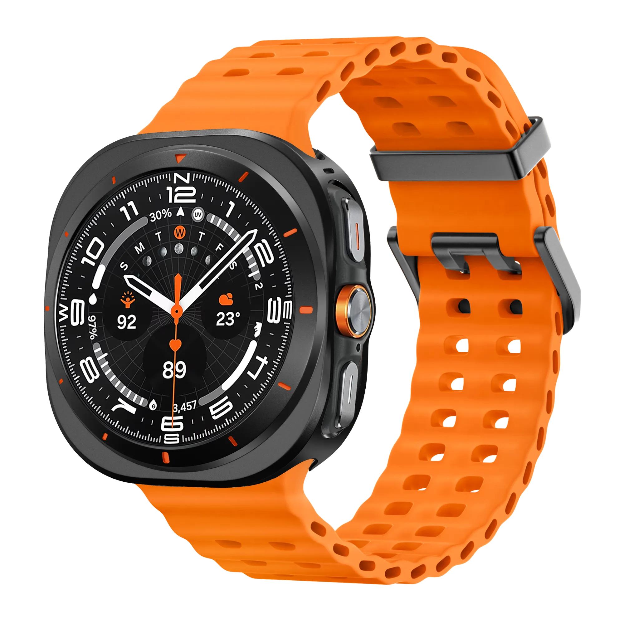 Bandz Funda metalica Samsung Galaxy Watch Ultra (negro)