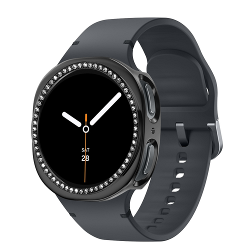 Bandz Funda PC Diamante Samsung Galaxy Watch 8 - 40mm (negro)