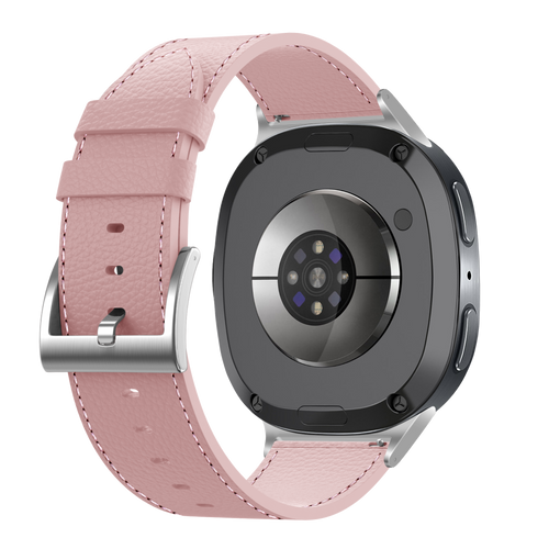Correa cuero granulado Samsung Galaxy Watch 8 - 40mm (rosa)