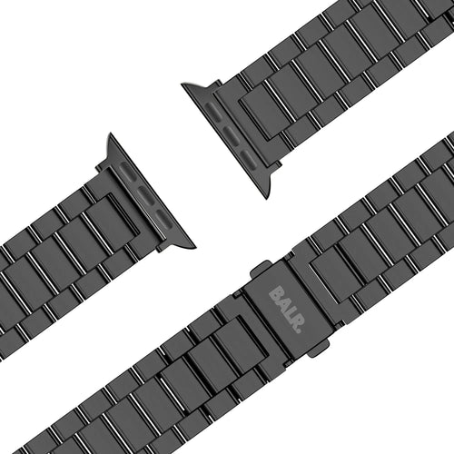 BALR. Correa de acero Apple Watch (negra)