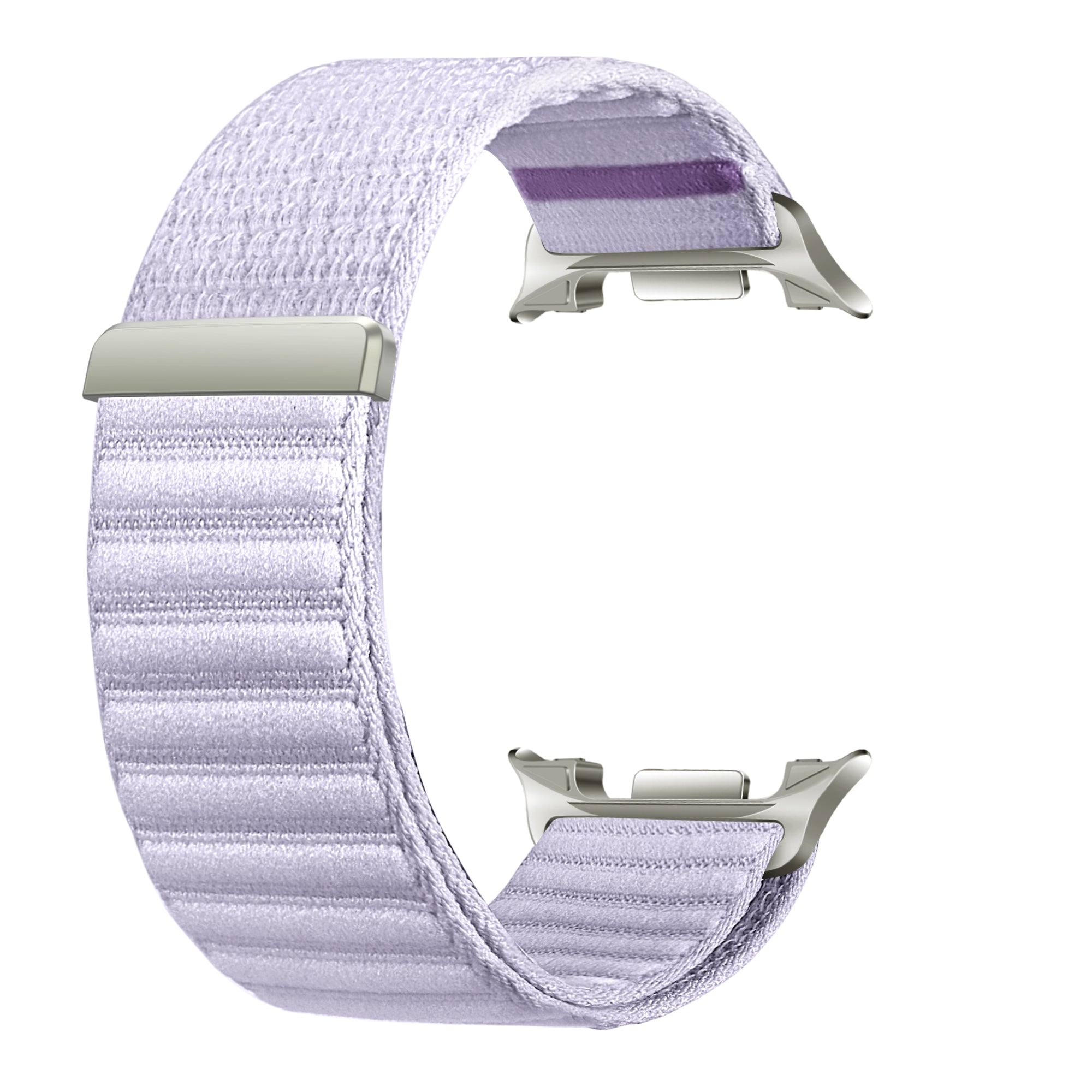Correa nylon Wave Samsung Galaxy Watch 8 Classic (morado claro)