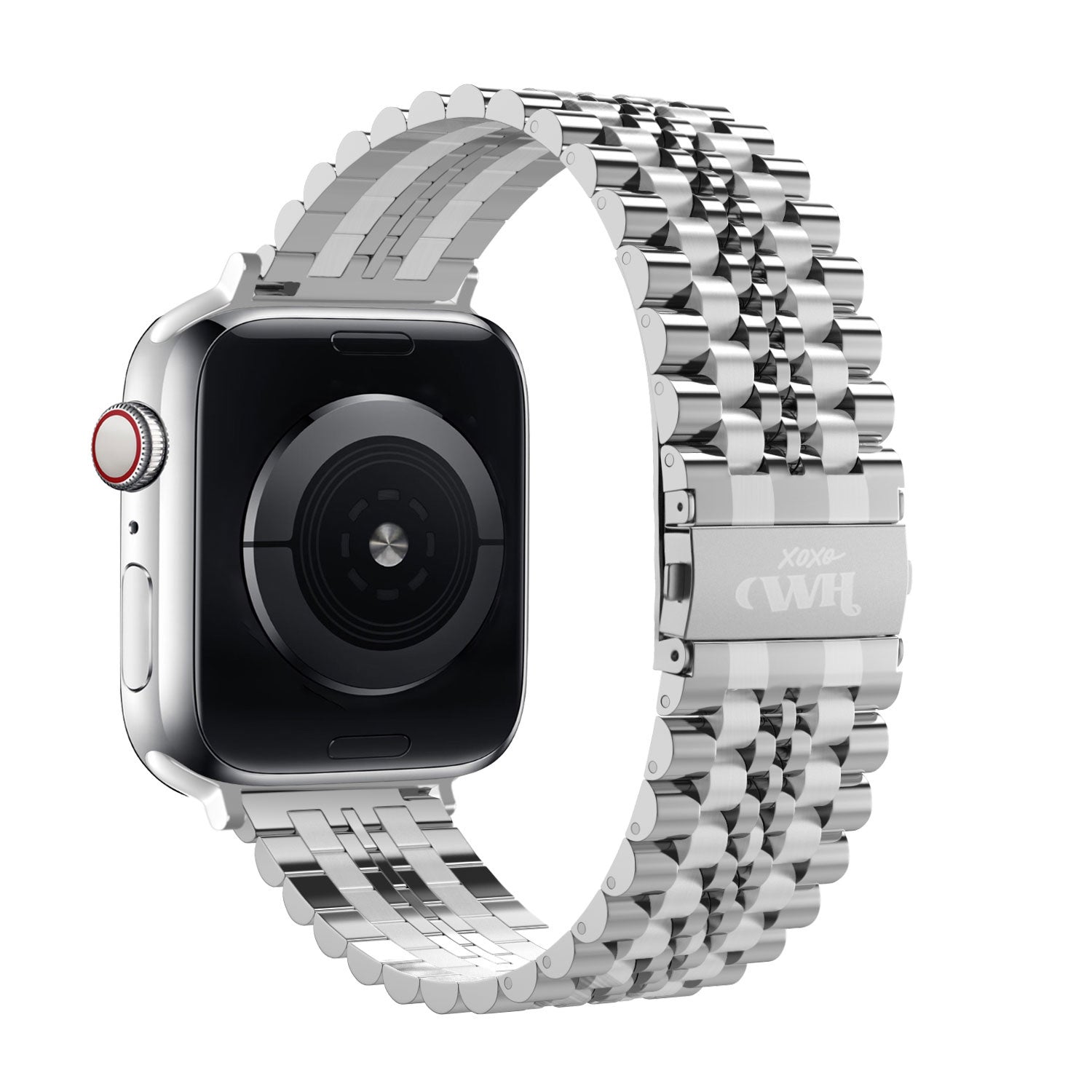 Correa acero xoxo Wildhearts Apple Watch (plateado)