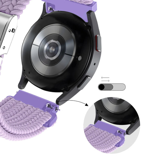Bandz Levowatch Tiny Woven Nylon Strap (Light Purple)