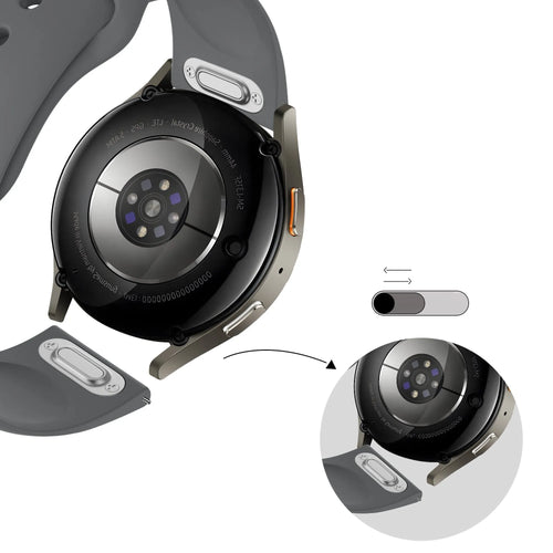 Bandz Correa deportiva 'Easy Fit' Amazfit Bip 3 (gris