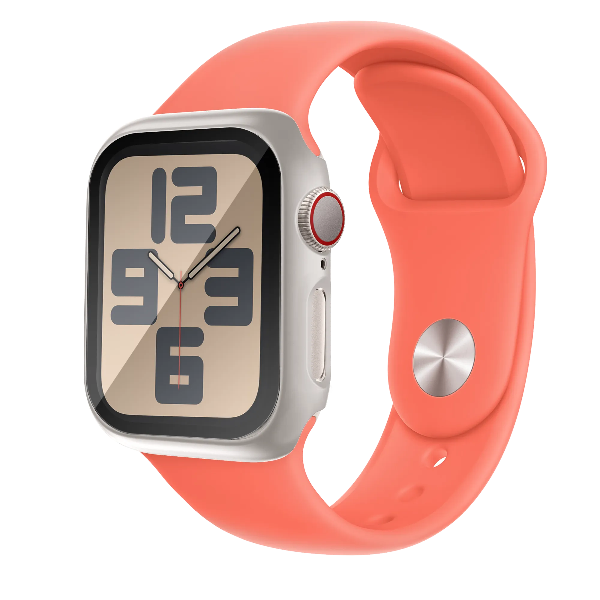 Bandz Funda PC con vidrio Apple Watch 10 & 11 - 46mm (titanio)