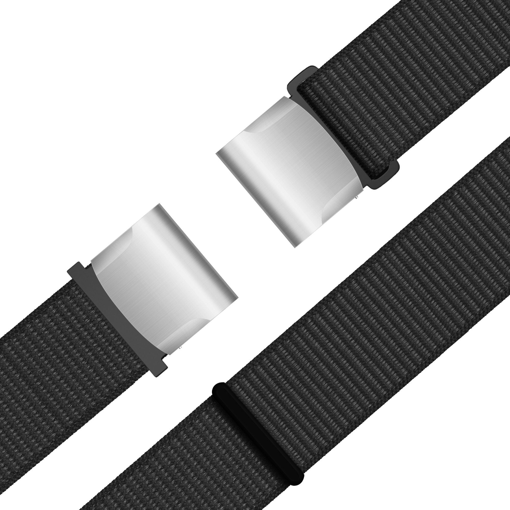 Bandz Garmin Forerunner 745 Nylon Loop Strap (Black)