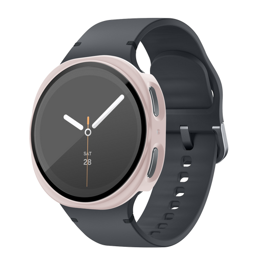 Bandz Samsung Galaxy Watch 8 - 40mm PC Cover with Glass (Pink)