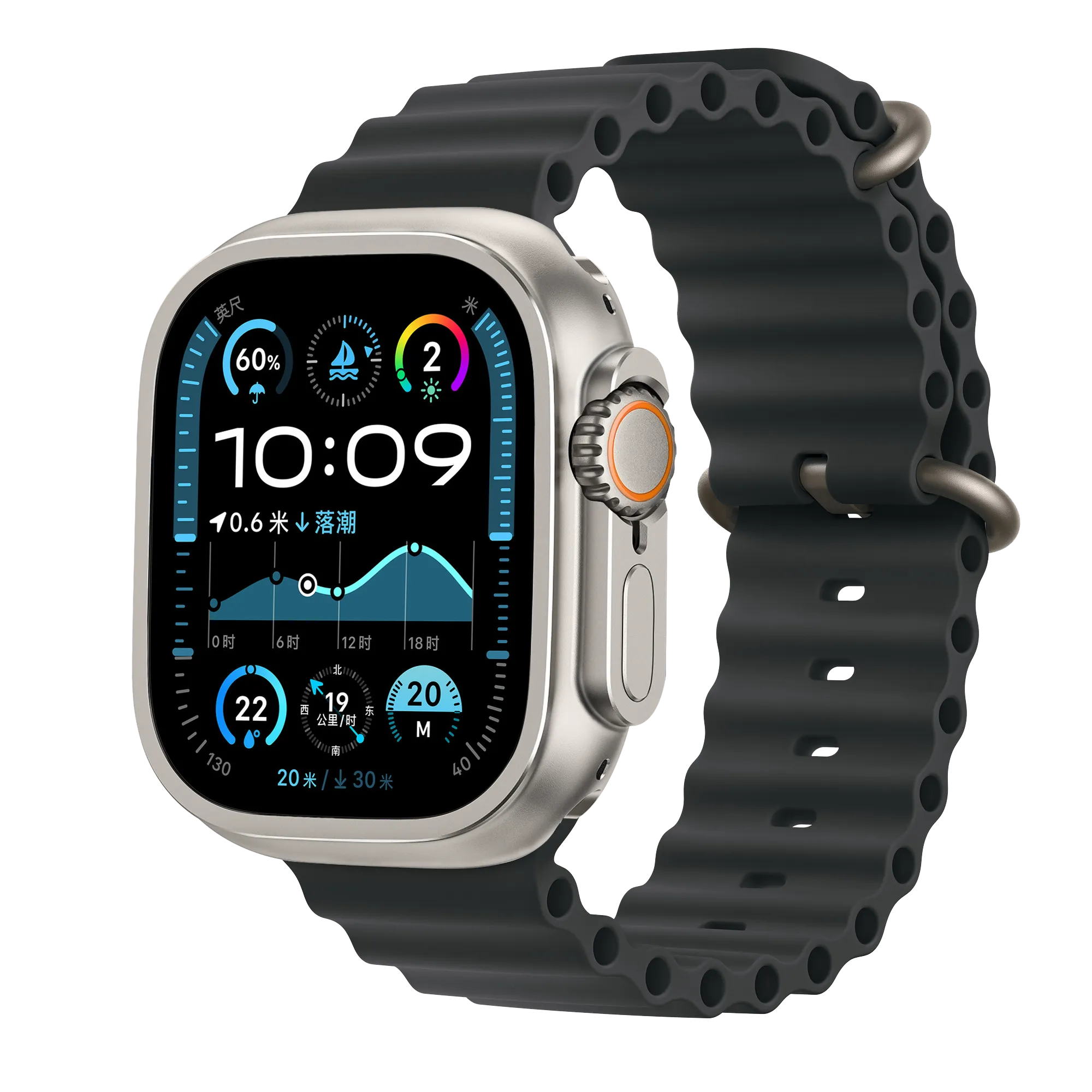 Bandz Funda metálica Apple Watch Ultra - 49mm (titanio)