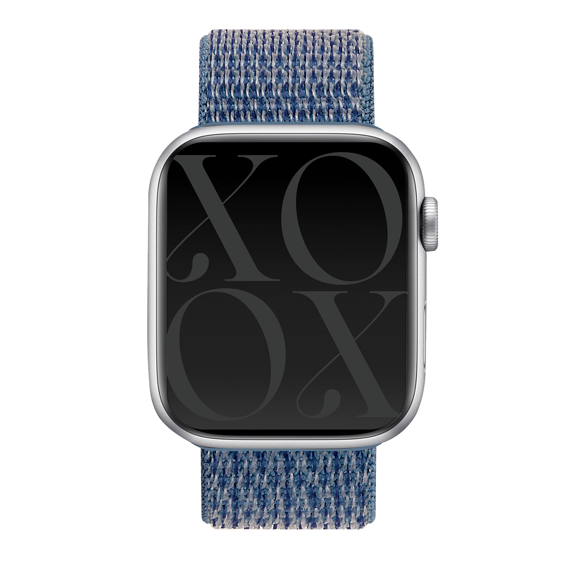 xoxo Wildhearts Apple Watch Nylon Strap (Blue)
