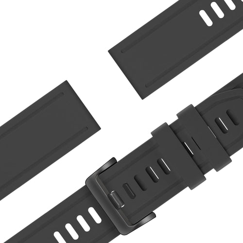 Bandz Correa silicona con hebilla Garmin Descent Mk3(i) - 43mm (negro)