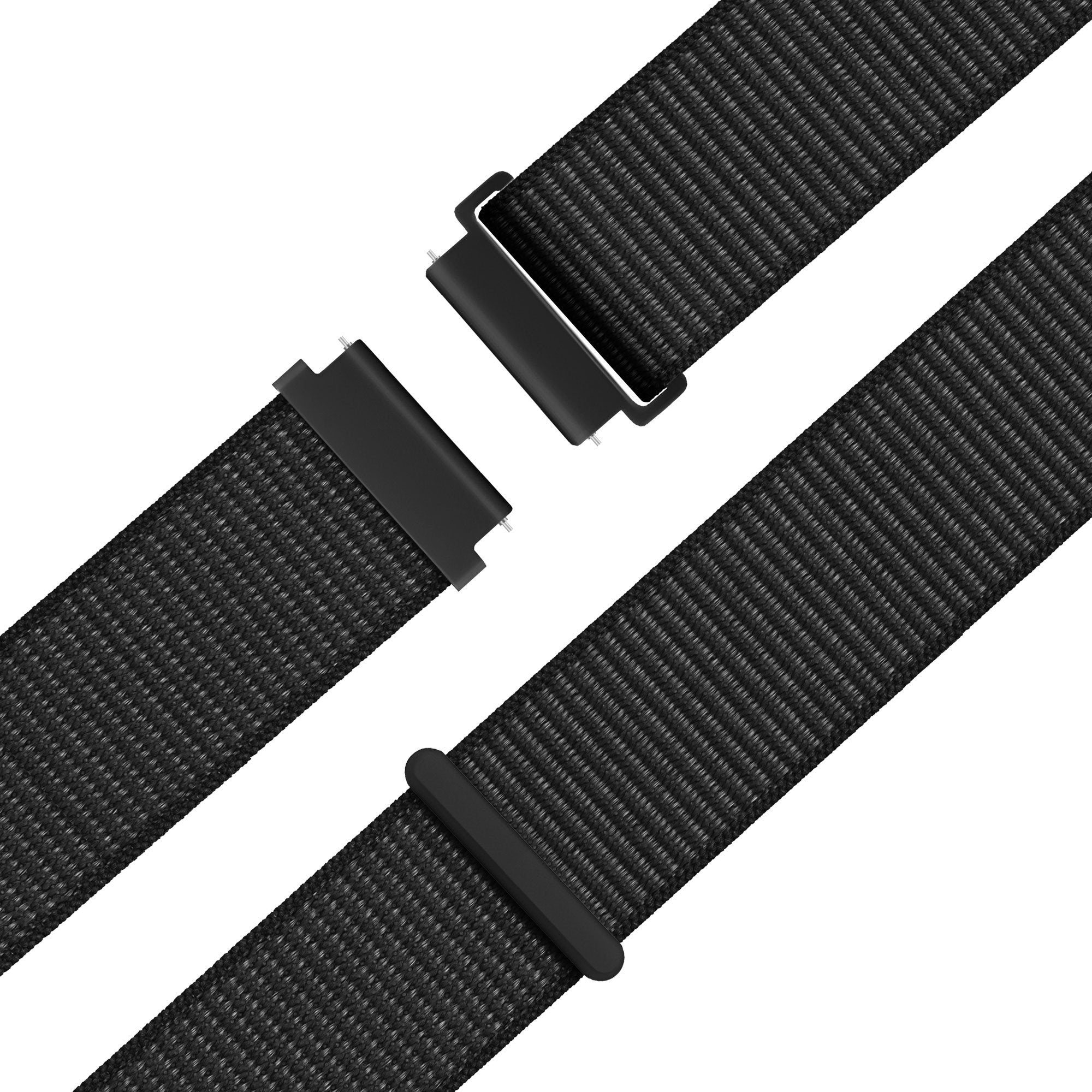 Bandz Garmin Forerunner 165 Nylon Loop Strap (Black)