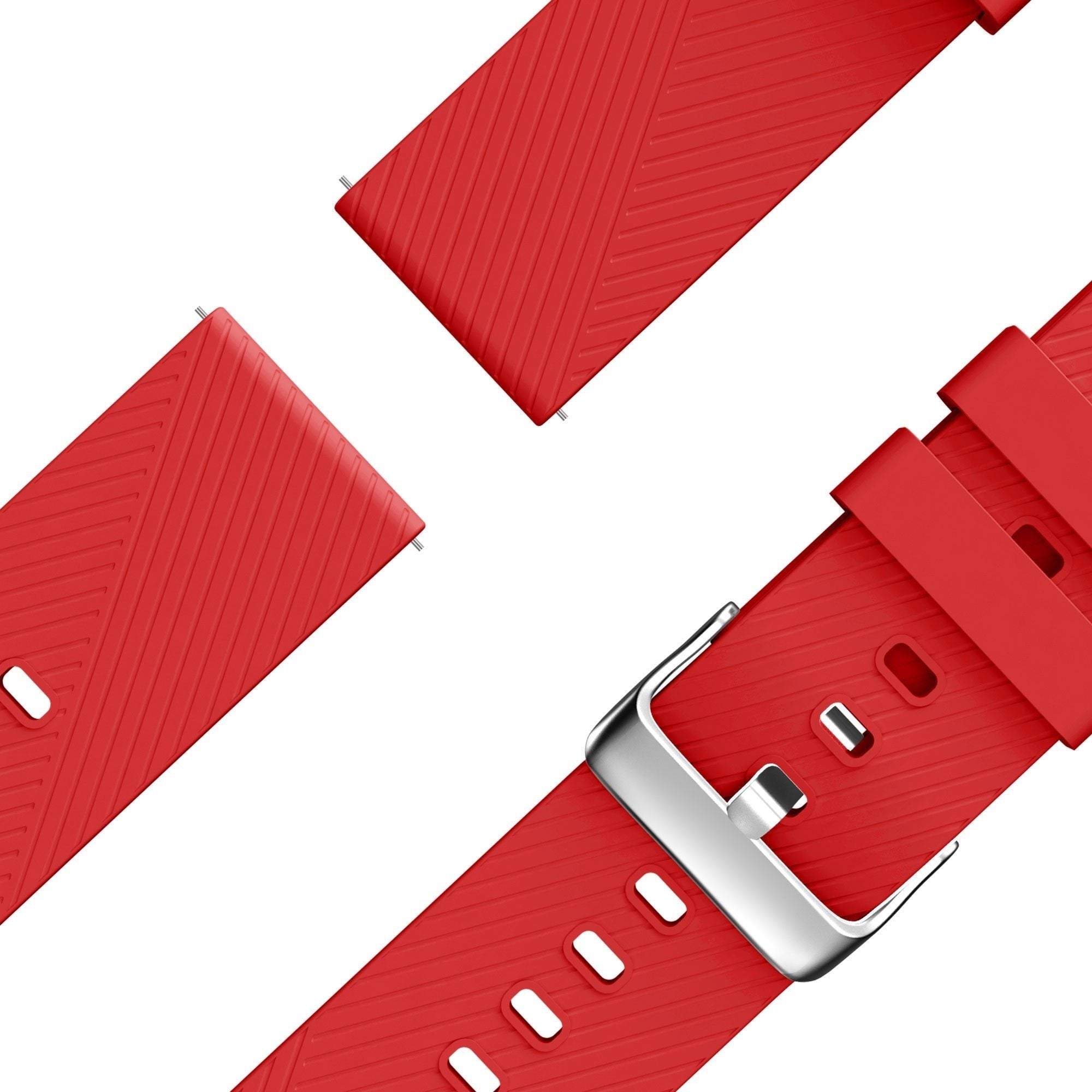 Bandz Coros Pace 3 Silicone Strap 'Deluxe' (Red)