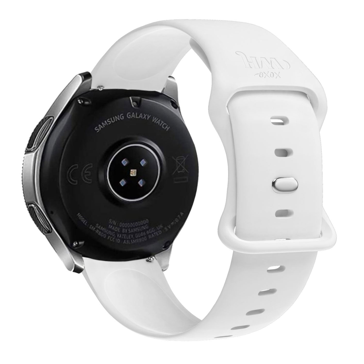 Correa silicona xoxo Wildhearts Samsung Galaxy Watch 3 45mm (blanco)