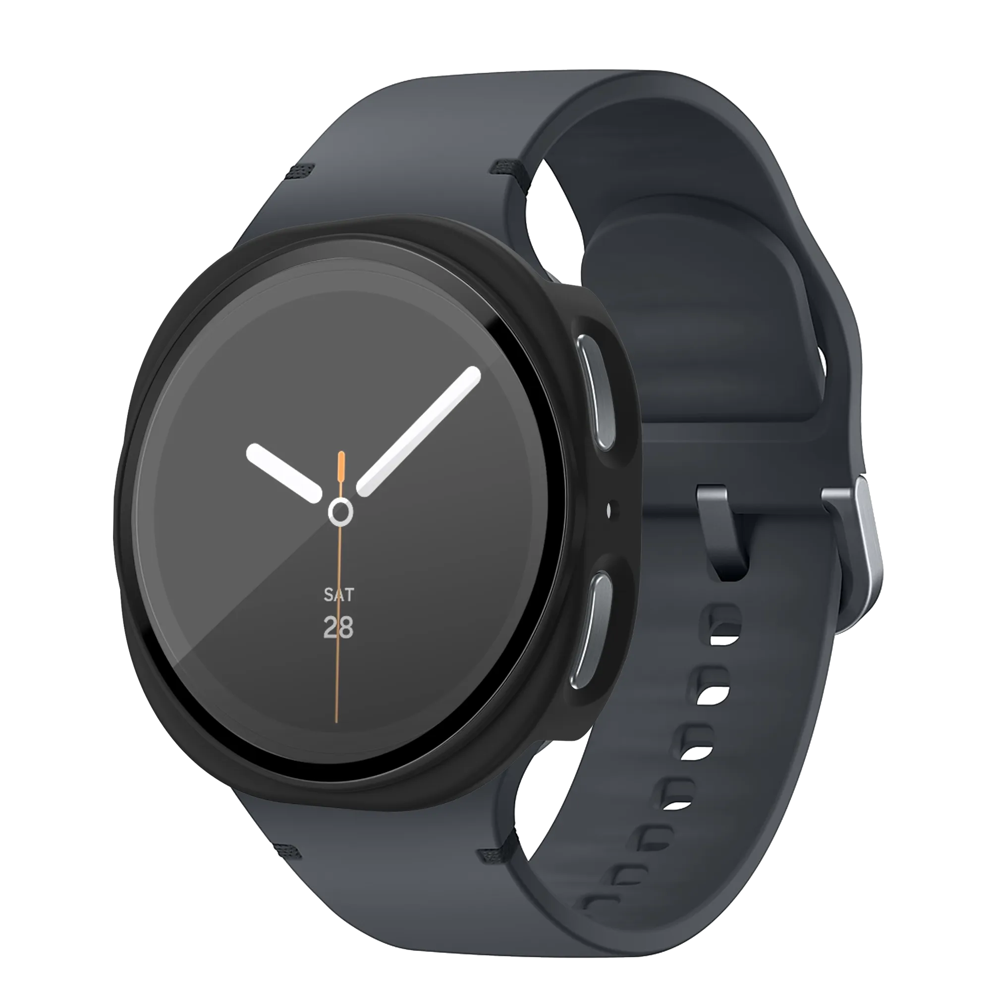 Bandz Funda PC con vidrio Samsung Galaxy Watch 8 - 44mm (negro)