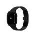Reqior Funda con correa de acero Apple Watch 45mm (negro)