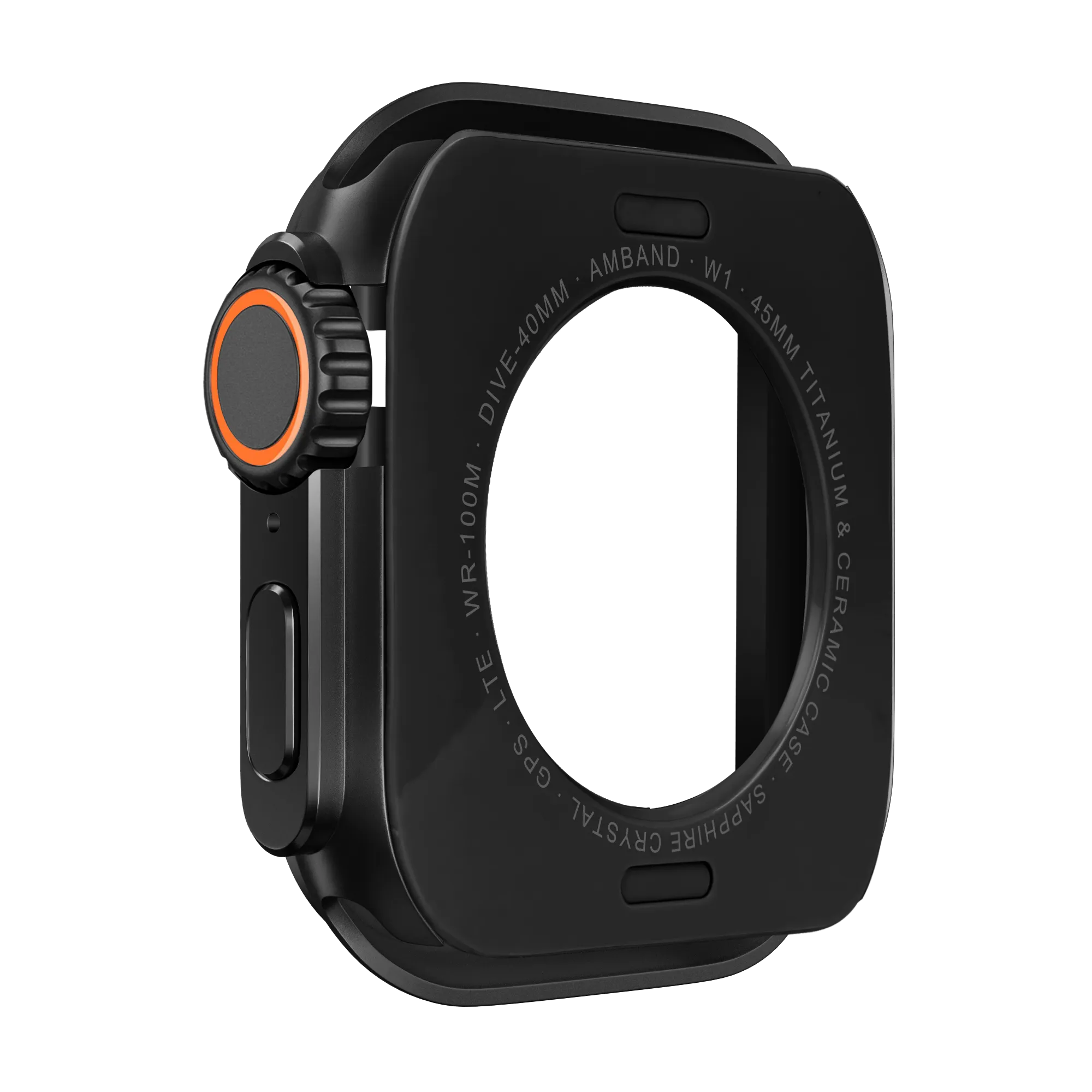 Bandz Funda metálica Apple Watch (negro)