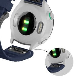 Bandz Correa silicona con hebilla Garmin Instinct E - 45mm (azul oscuro)