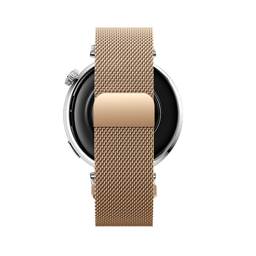 Bandz Correa milanesa 'Easy Fit' Huawei Watch GT 7 - 41mm (oro rosado)