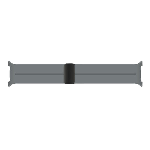 Correa silicona con hebilla Samsung Galaxy Watch 8 Classic (gris oscuro)