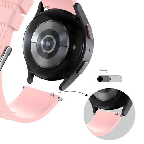 Bandz Correa silicona 'Deluxe' Gard Pro Health Smartwatch 3 - 41mm (rosa)