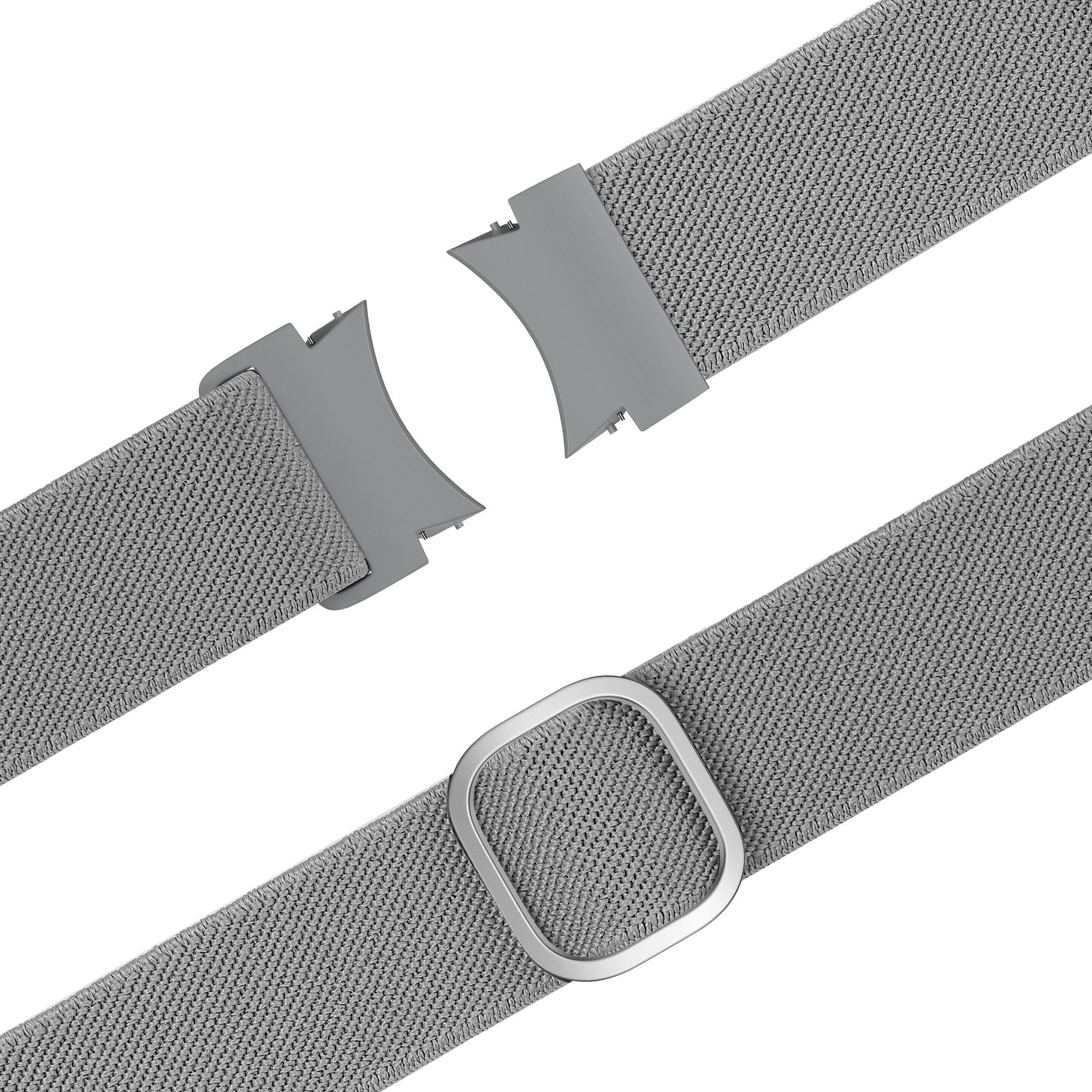 Bandz Samsung Galaxy Watch FE Elastic Strap 'Easy Fit' (Grey)