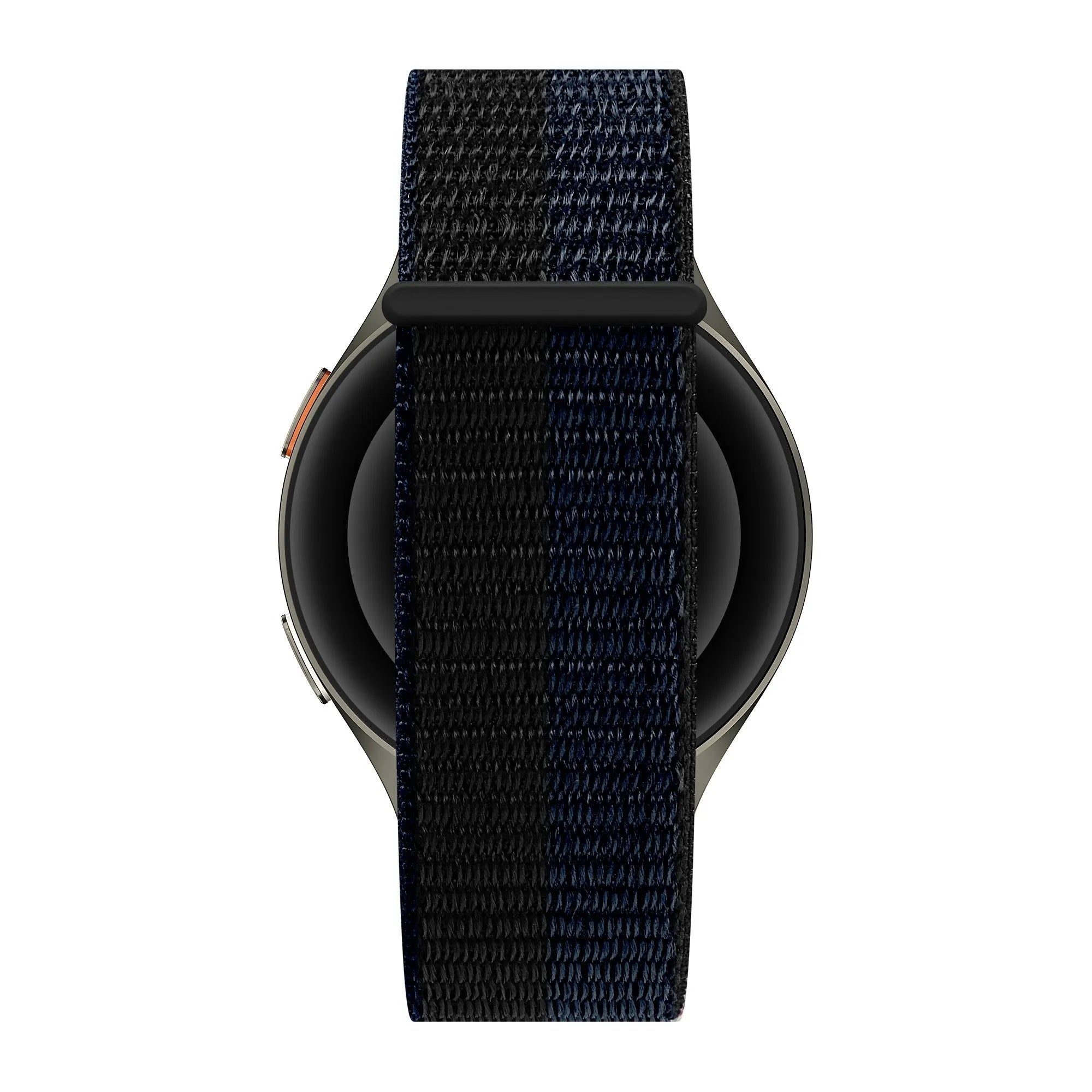 Bandz Correa nylon 'Easy Fit' Oppo Watch X2 (negro/azul)