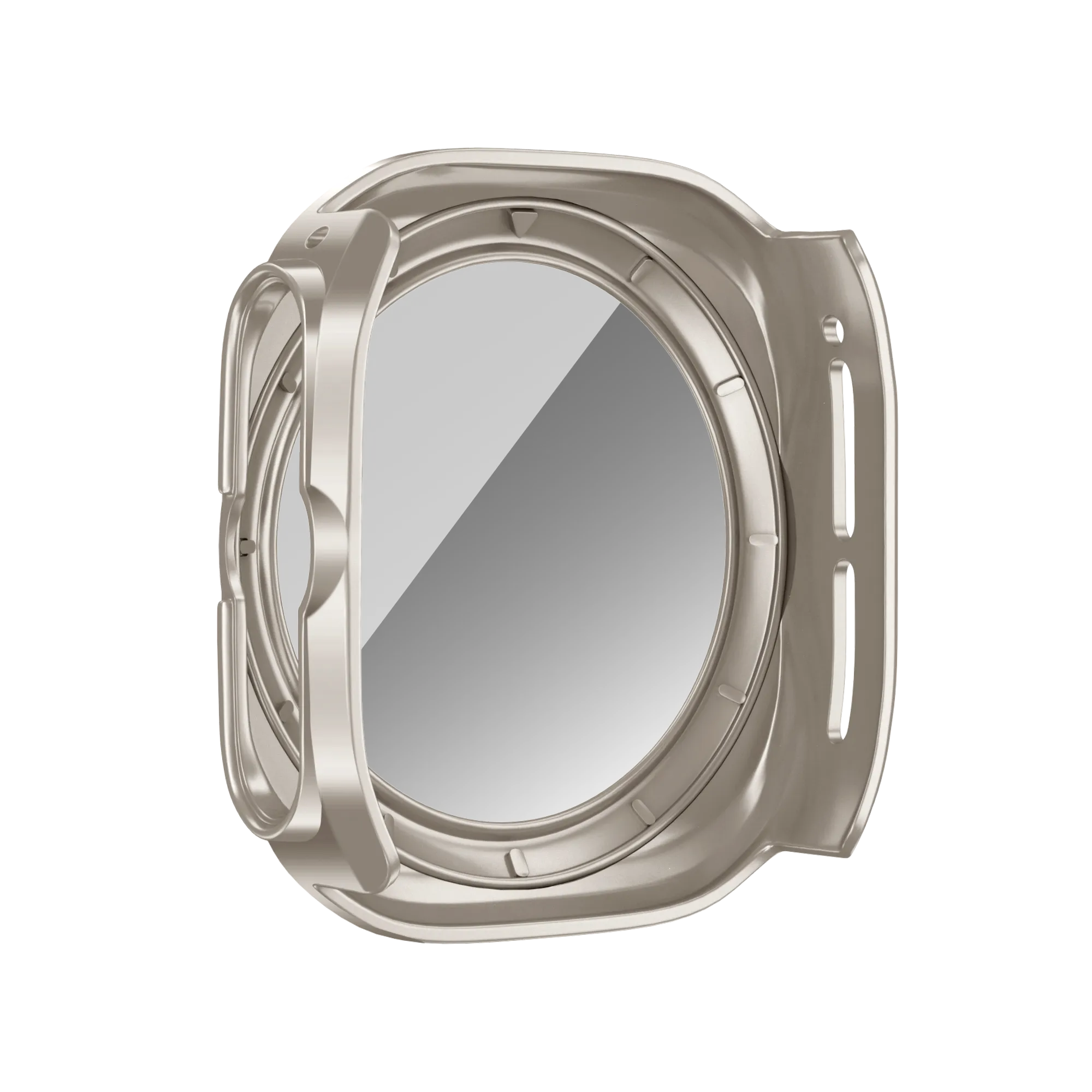 Bandz Samsung Galaxy Watch Ultra PC Case with Glass (Titanium)