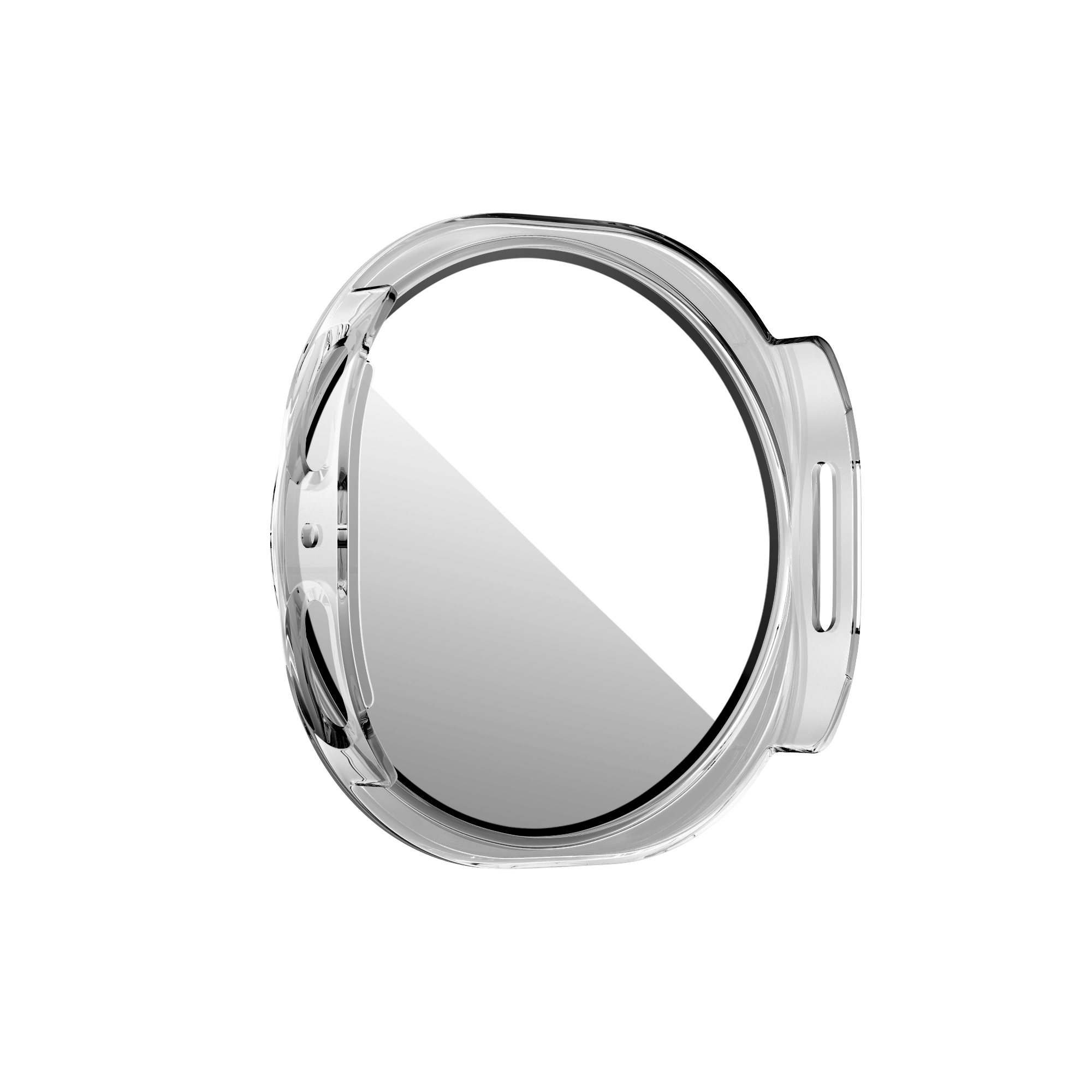 Bandz Samsung Galaxy Watch 8 - 40mm PC Cover with Glass (Transparent)