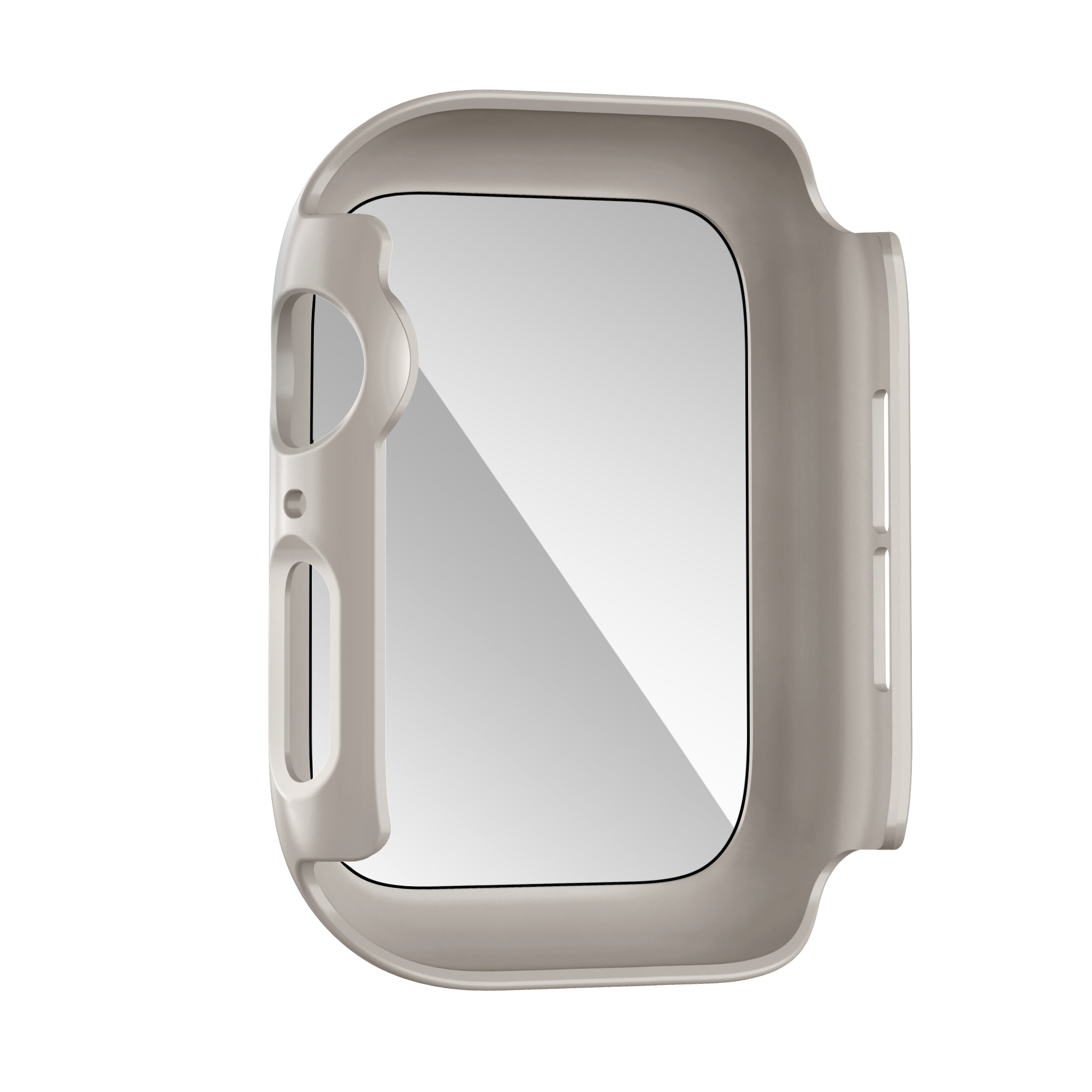 Bandz Apple Watch 10 - 46mm PC Case with Glass (Titanium)