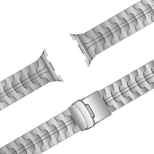 Bandz Samsung Galaxy Watch 8 Classic Titanium Strap 'Iron' (Silver)