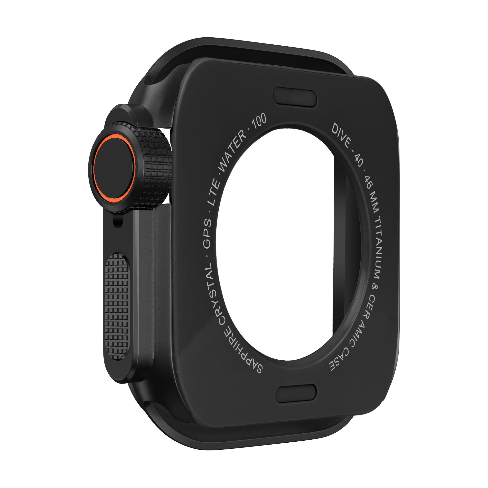 Bandz Funda acero Apple Watch 11 - 46mm (negro)