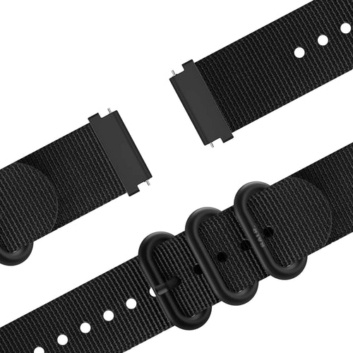 BALR Polar Pacer Nylon Strap with Buckle (Black)