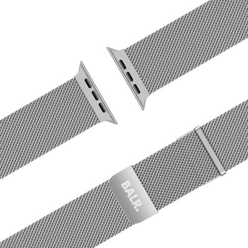 BALR. Correa milanesa Apple Watch (plateada)