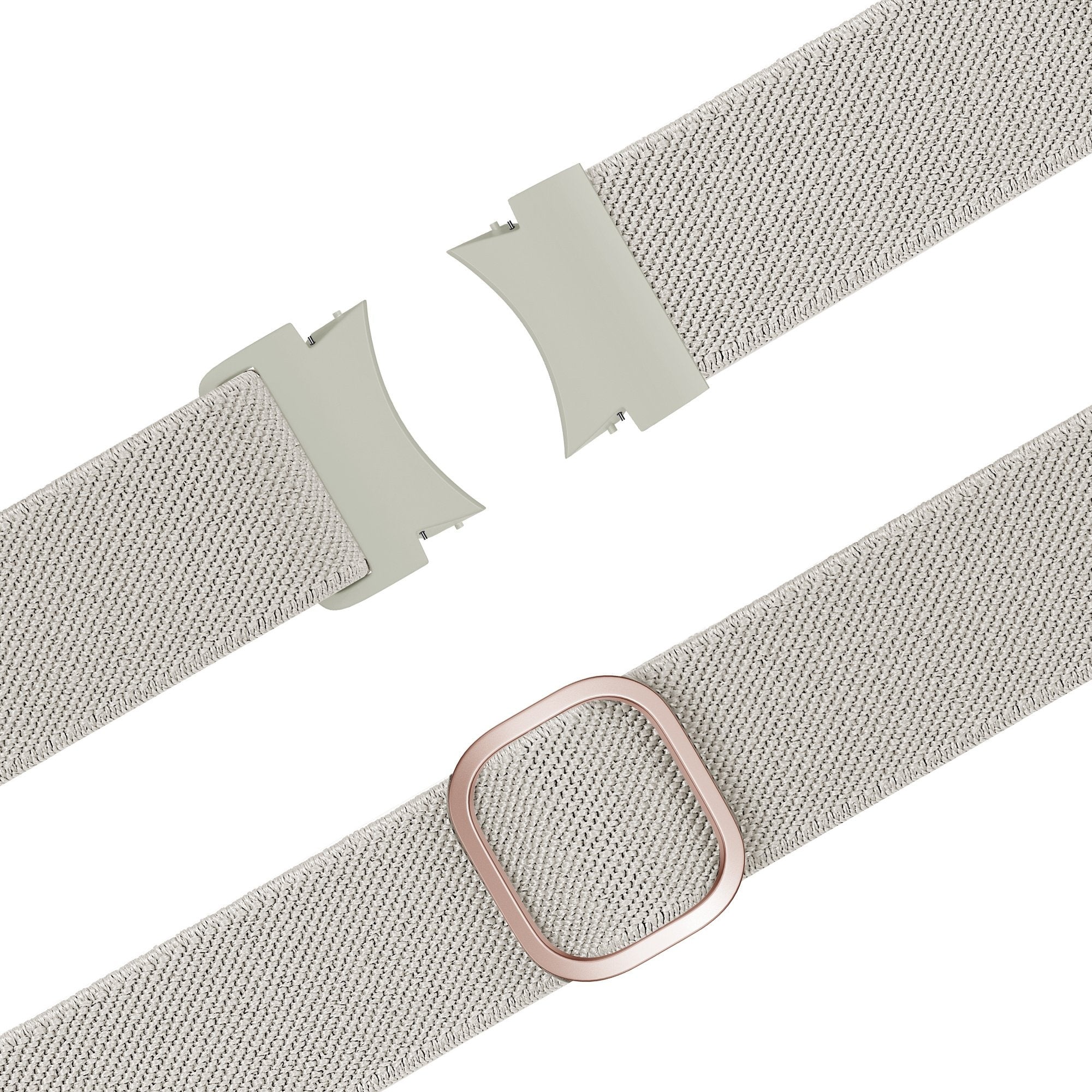 Bandz Samsung Galaxy Watch 5 Pro Elastic Strap 'Easy Fit' (Beige)