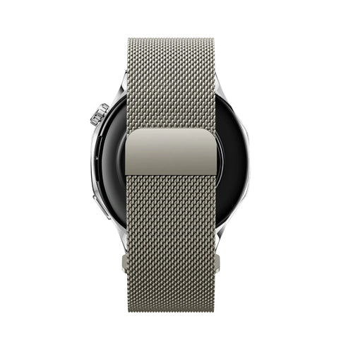 Bandz Correa milanesa 'Easy fit' Withings ScanWatch Nova (blanco estrella)