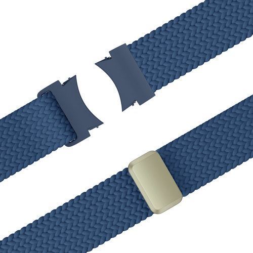 Bandz Correa tejida 'Easy Fit' Samsung Galaxy Watch 4 Classic 46mm (azul)
