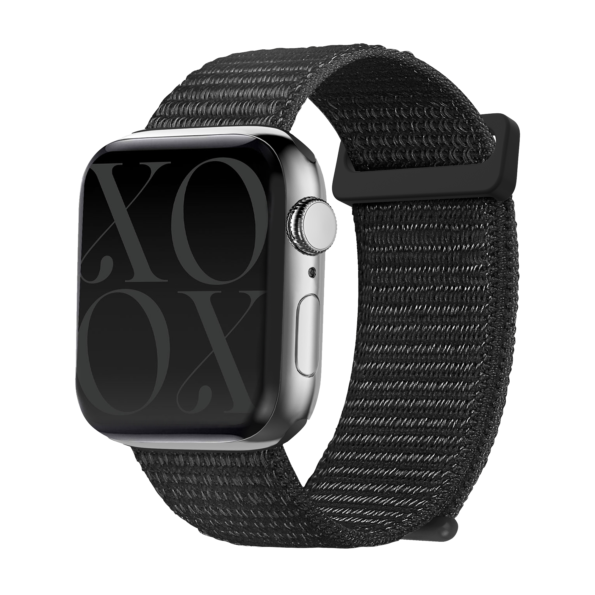 xoxo Wildhearts Apple Watch Nylon Strap (Black)