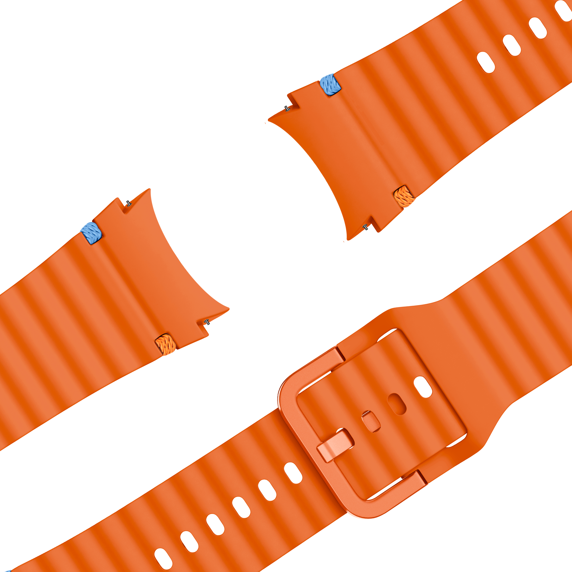 Bandz Correa Wave 'Easy Fit' Samsung Galaxy Watch 5 - 40mm (naranja)