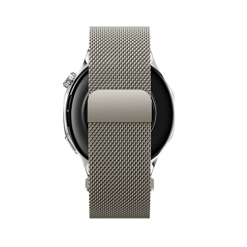 Bandz Correa milanesa 'Easy fit' Withings ScanWatch 2 - 42mm (blanco estrella)