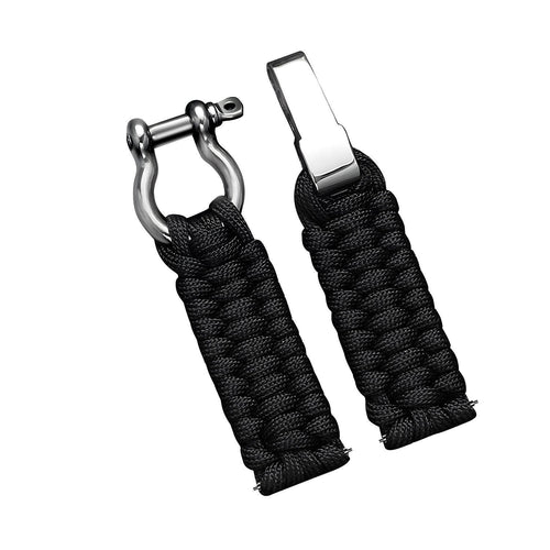 Correa nylon cuerda Coros Apex 4 - 42mm (negro)
