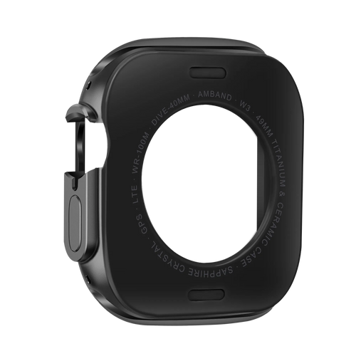 Bandz Funda metálica Apple Watch Ultra - 49mm (negro)