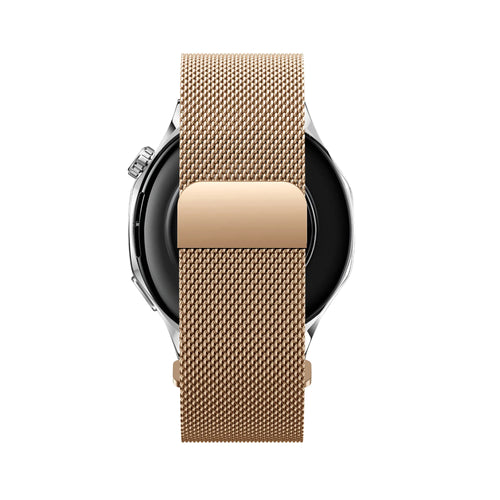Bandz Correa milanesa 'Easy fit' Amazfit Active 2 (dorado rosa)