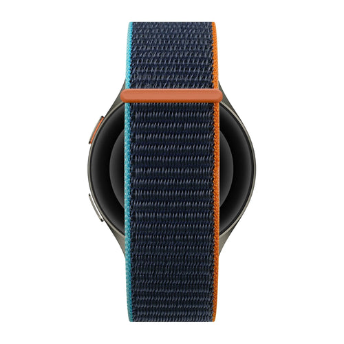 Bandz Correa nylon 'Easy Fit' Pebble Round 2 - 20mm (mezcla azul)