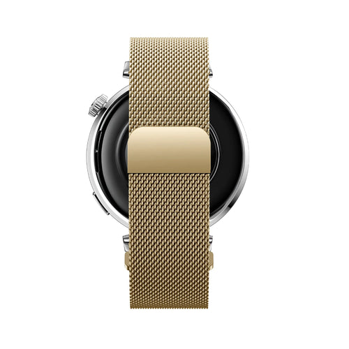 Bandz Correa milanesa 'Easy Fit' Huawei Watch GT 7 - 41mm (dorado)