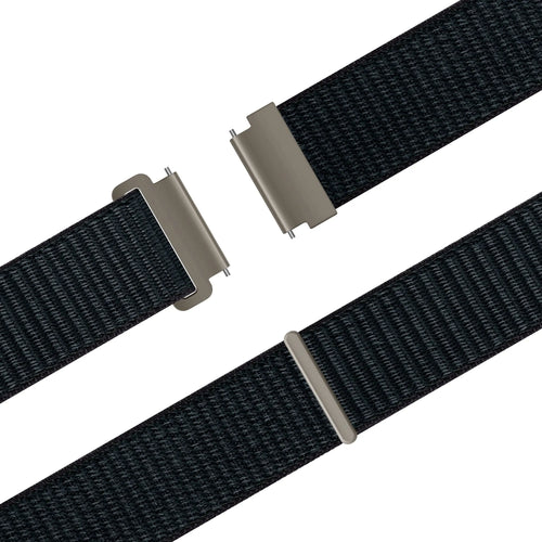 Bandz Denver SWG 345 Nylon Strap 'Easy Fit' (Grey-Blue)