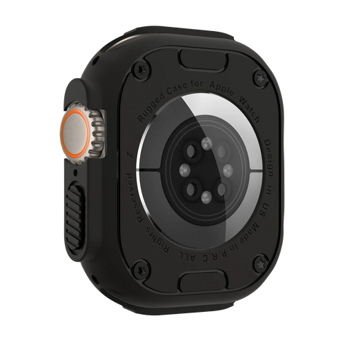 Bandz Funda TPU robusta Apple Watch Ultra - 49mm (negro)