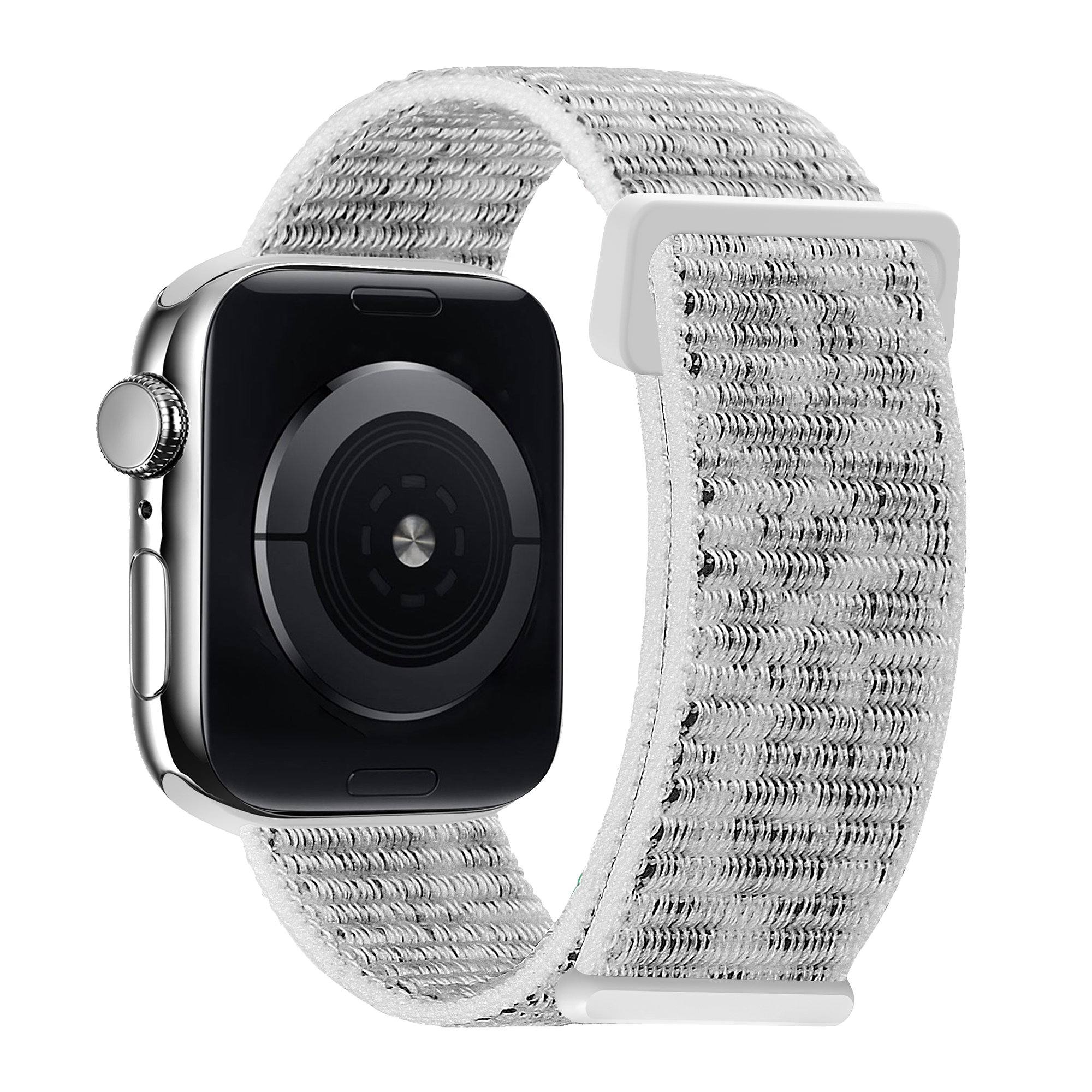 xoxo Wildhearts Apple Watch Nylon Strap (White Leopard)