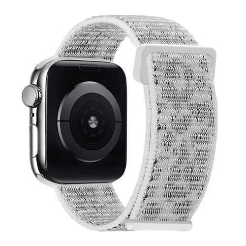 Correa nylon xoxo Wildhearts Apple Watch  (blanco leopardo)