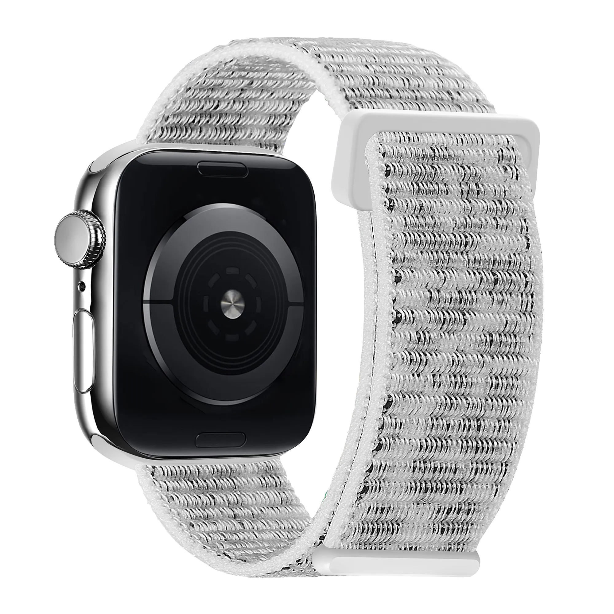 Correa nylon xoxo Wildhearts Apple Watch  (blanco leopardo)