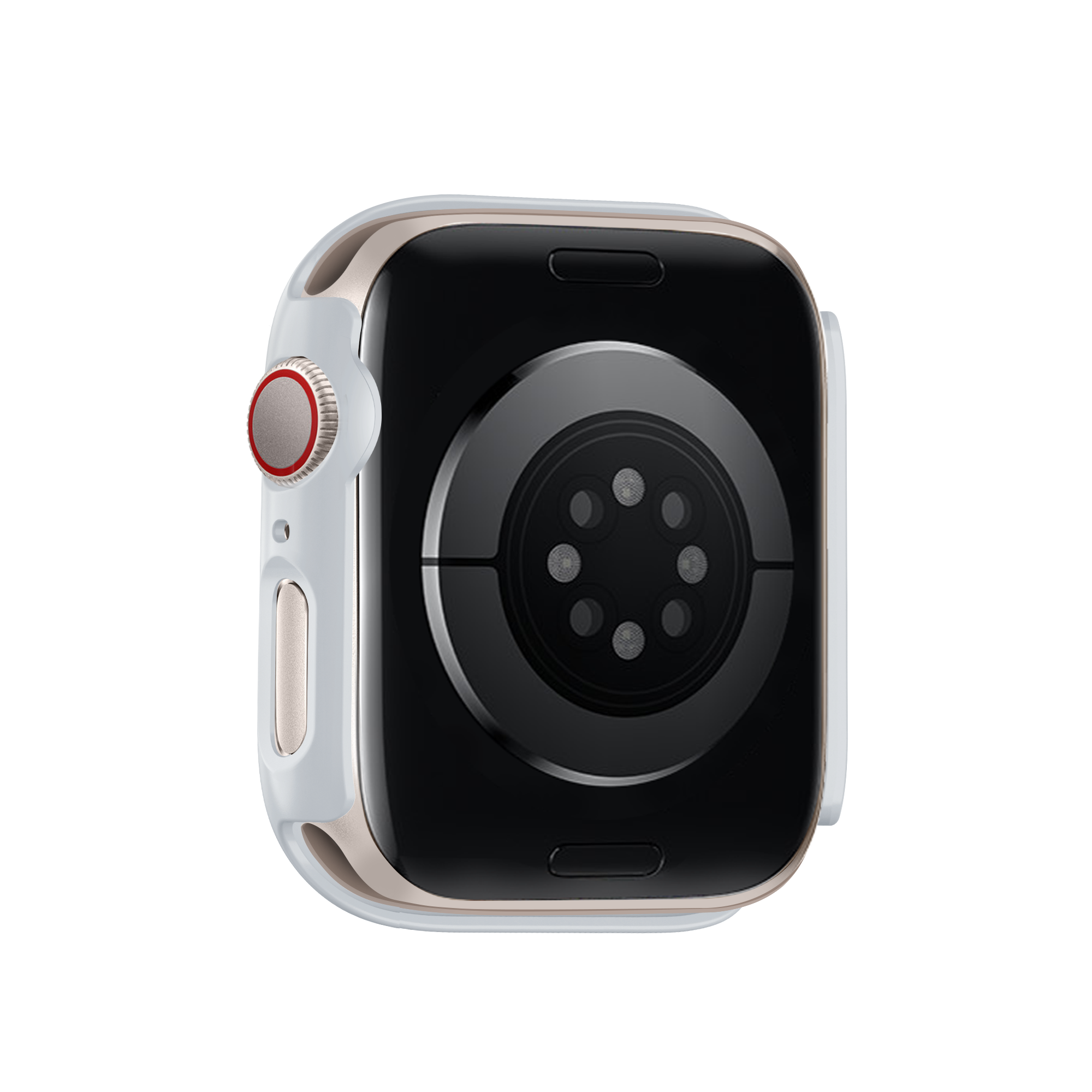 Bandz Funda PC con vidrio Apple Watch 11 - 46mm (plateado)